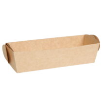 Тарілка для хот-догів (міді), крафт , розмір – M - Студія-13 фото Тарілка для хот-догів (міді), крафт , розмір – M - studio13.com.ua фото