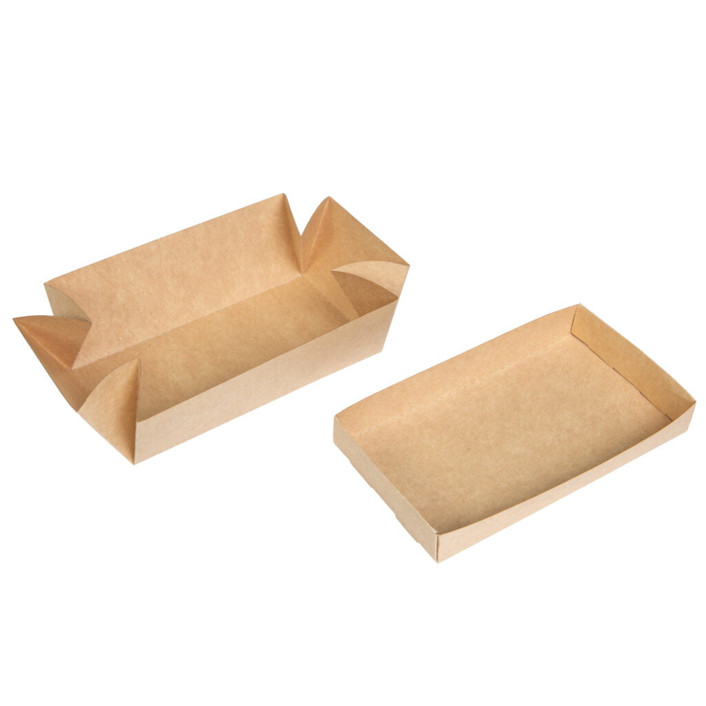 Упаковка для суші крафт (кришка-дно-вікно), розмір – S (100x180x65 мм) - studio13.com.ua фото 3