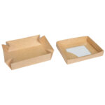 Упаковка для суши крафт (крышка-дно-окно), размер – S (160x130x50 мм) - studio13.com.ua фото 7