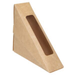 Упаковка для сендвіча/бутерброда крафт , розмір – ХХS - studio13.com.ua фото 3