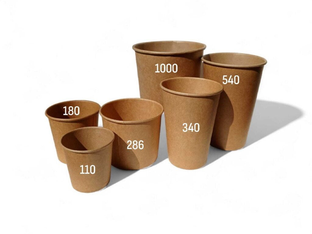 Одноразові стаканчики паперові купити для кав’ярні, стрітфуду або івента