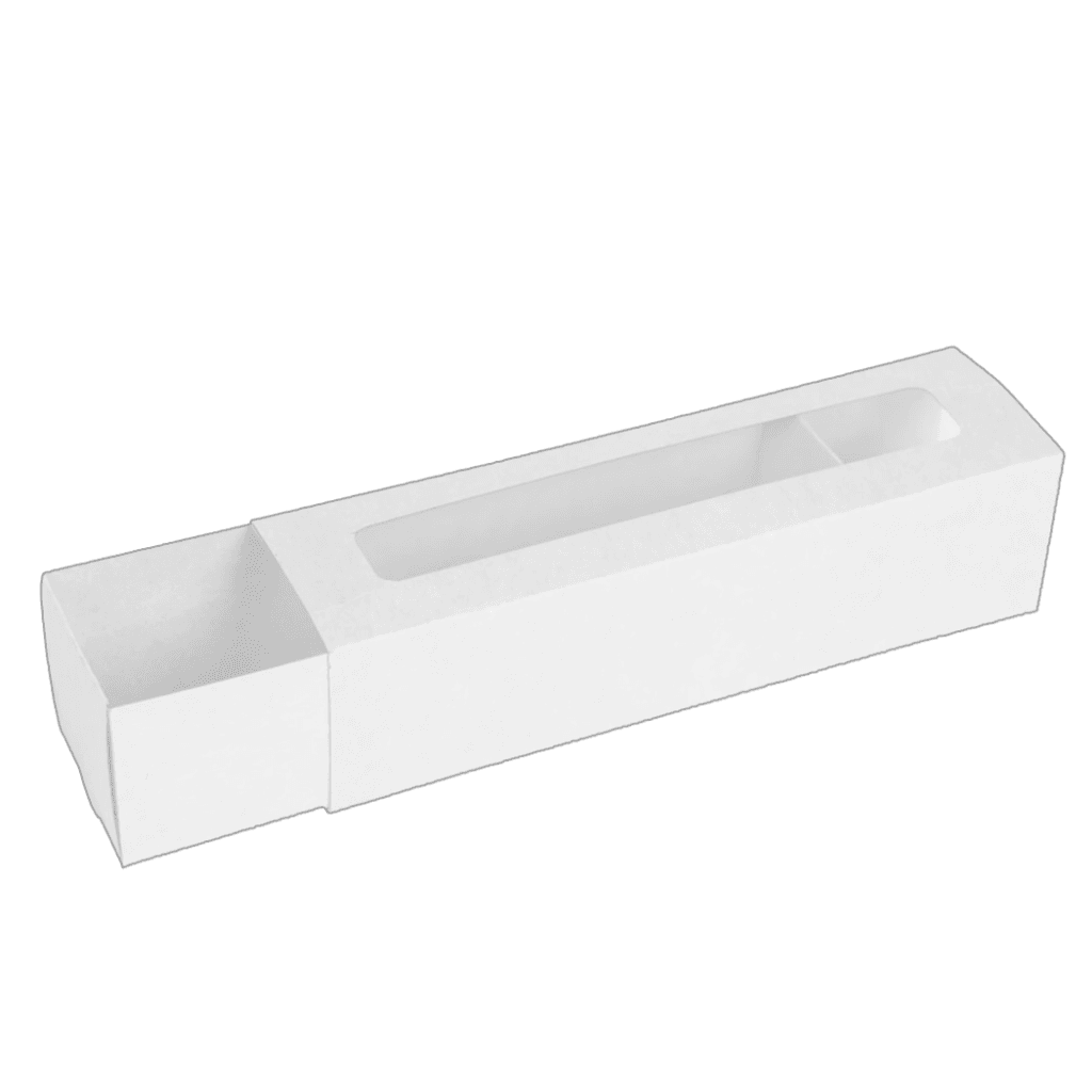 Упаковка для суши белая (пенал-клеевой), размер – S - studio13.com.ua фото 5