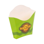 Упаковка для картофеля фри цветная, размер – S (100-150 грамм продукта) - Студія-13 фото 6 Упаковка для картофеля фри цветная, размер – S (100-150 грамм продукта) - studio13.com.ua фото 6