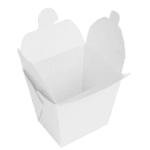 Упаковка для локшини/салатів/WOK пастабокс (клейова), біла , розмір – L (об’єм 500 мл) - studio13.com.ua фото 5