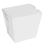 Упаковка для локшини/салатів/WOK пастабокс (клейова), біла , розмір – L (об’єм 500 мл) - studio13.com.ua фото 4