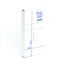 Упаковка для лаваш-ролу/снеків/млинців біла (тако), розмір – М - studio13.com.ua фото