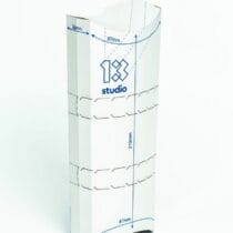 Упаковка для лаваш-ролла/шаурма белая (макси), размер – L - studio13.com.ua фото