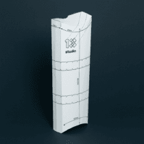 Упаковка для лаваш-рола/шаурма біла (максі+), розмір – ХL - studio13.com.ua фото