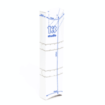 Упаковка для лаваш-рола/шаурма біла, розмір – ХL - studio13.com.ua фото