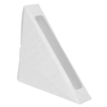 Упаковка для сендвіча/бутерброда (міні) біла, розмір – ХS - studio13.com.ua фото