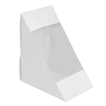 Упаковка для сендвіча/бутерброда (максі) біла , розмір – XL - studio13.com.ua фото