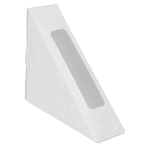 Упаковка для сэндвича/бутерброда белая , размер – ХХS - Студія-13 фото Упаковка для сэндвича/бутерброда белая , размер – ХХS - studio13.com.ua фото