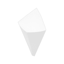 Упаковка для фігурної випічки/вафлі (конус-міді) біла , розмір – М - Студія-13 фото Упаковка для фігурної випічки/вафлі (конус-міді) біла , розмір – М - studio13.com.ua фото
