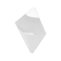 Упаковка для фігурної випічки/вафлі (конверт-конус) біла , розмір – М - Студія-13 фото Упаковка для фігурної випічки/вафлі (конверт-конус) біла , розмір – М - studio13.com.ua фото