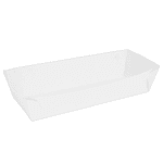 Тарелка для еды/хот-дог/картошка фри белая ,размер – XL - Студія-13 фото 3 Тарелка для еды/хот-дог/картошка фри белая ,размер – XL - studio13.com.ua фото 3