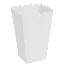 Упаковка (стакан) для попкорна белая , размер – L (объем 2 л) - Студія-13 фото Упаковка (стакан) для попкорна белая , размер – L (объем 2 л) - studio13.com.ua фото