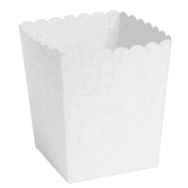 Упаковка (відро) для попкорну крафт біла , розмір – 2XL (об’єм 3,5 л) - studio13.com.ua фото