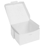 Упаковка для салатів (на вибір з вікном чи без) біла , розмір – М - studio13.com.ua фото 5