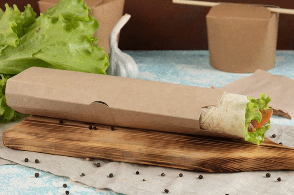 Крафтова упаковка для шаурми – елемент бренду та якості