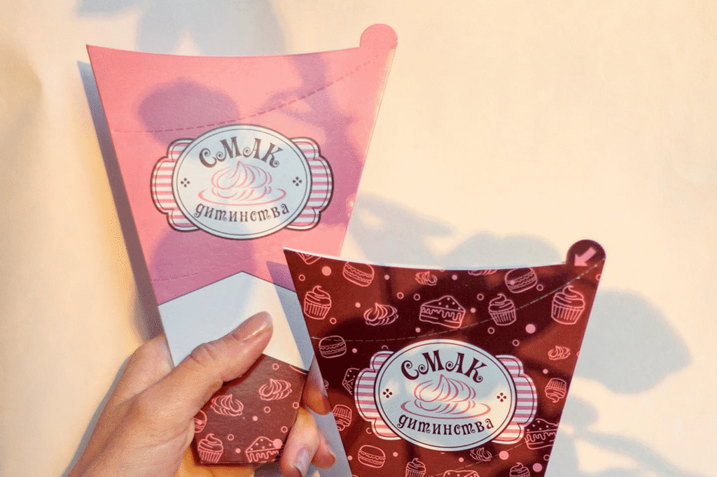 Одноразова упаковка для млинців як елемент бренду