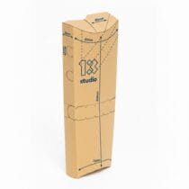 Упаковка для лаваш-ролла/шаурма крафт, размер – M - studio13.com.ua фото