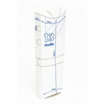 Упаковка для лаваш-ролла/шаурма белая, размер – M - studio13.com.ua фото 2